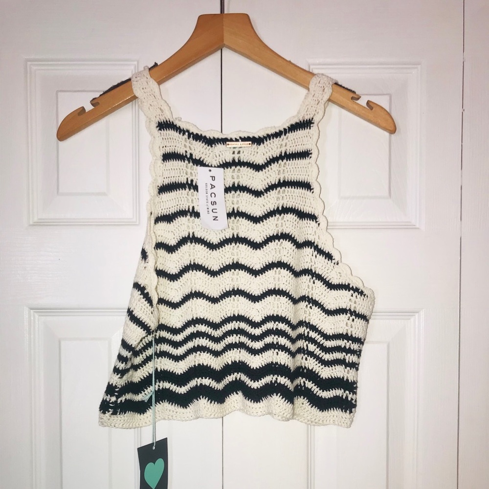 Knit crop top